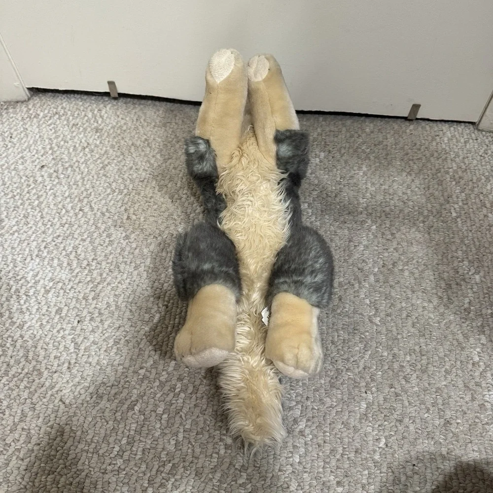 Aurora World Yellowstone National Park Gray Plush Wolf 12